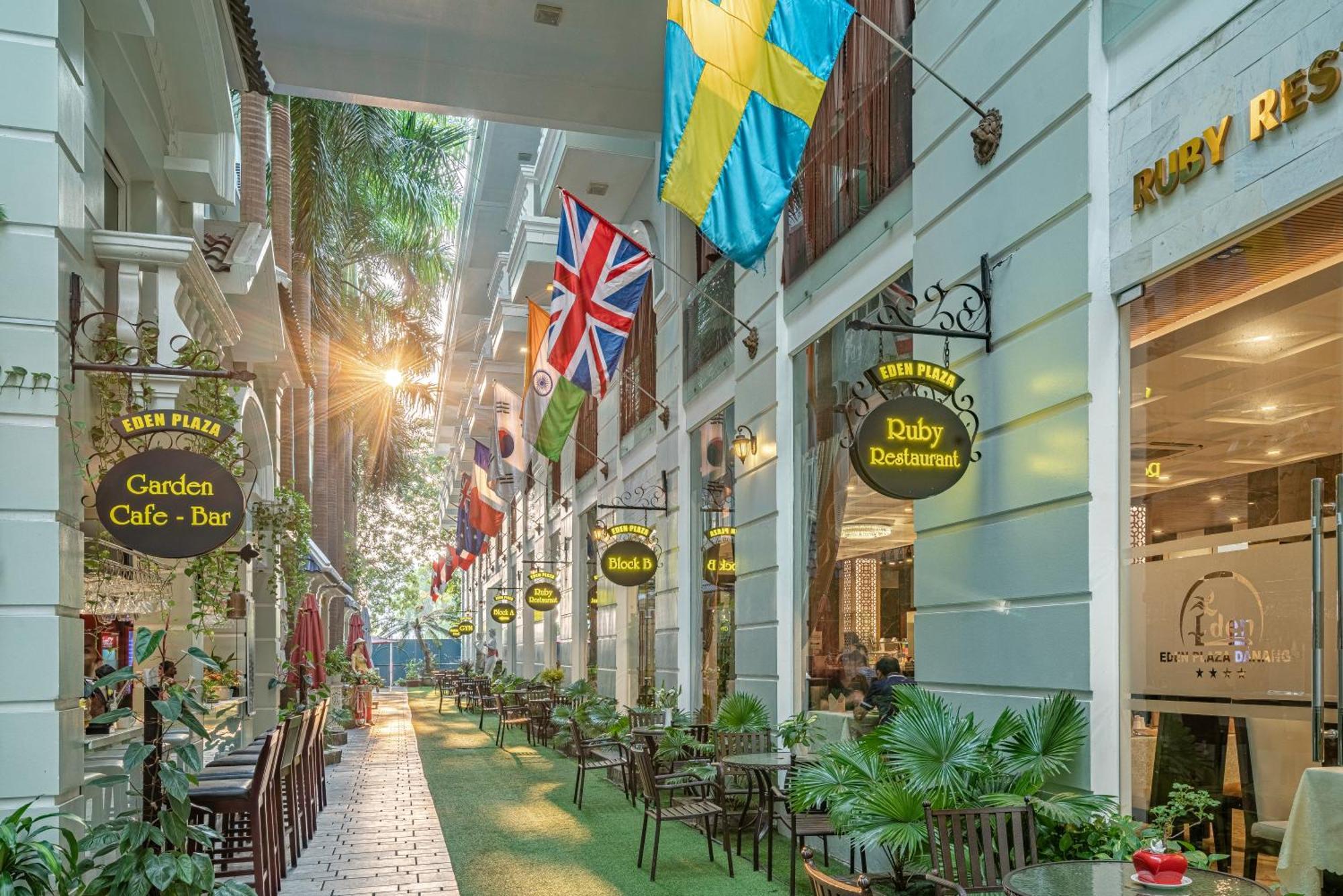Hotel Eden Plaza Đà Nẵng Exterior foto
